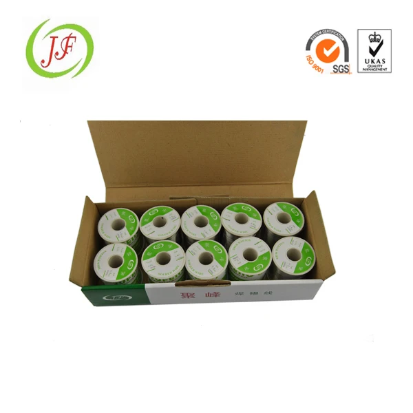 Jufeng Flux Cored Solder Wire Sn60/Pb40 Leaded Solid Welding Wire