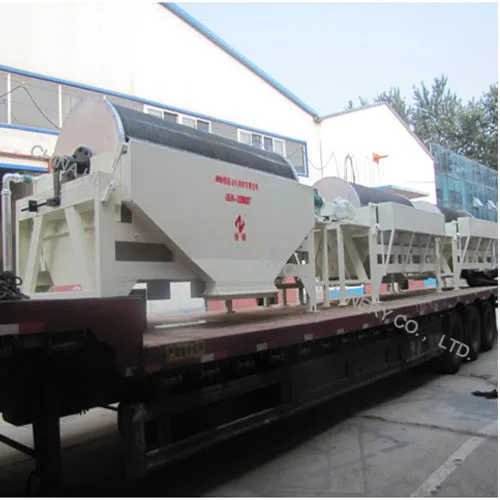 
CTS Downstream wet magnetic drum separator 