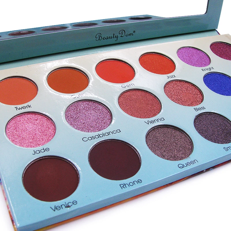 Makeup Eyeshadow 18 color cosmetic eyeshadow palette set multicolor eyeshadow makeup set