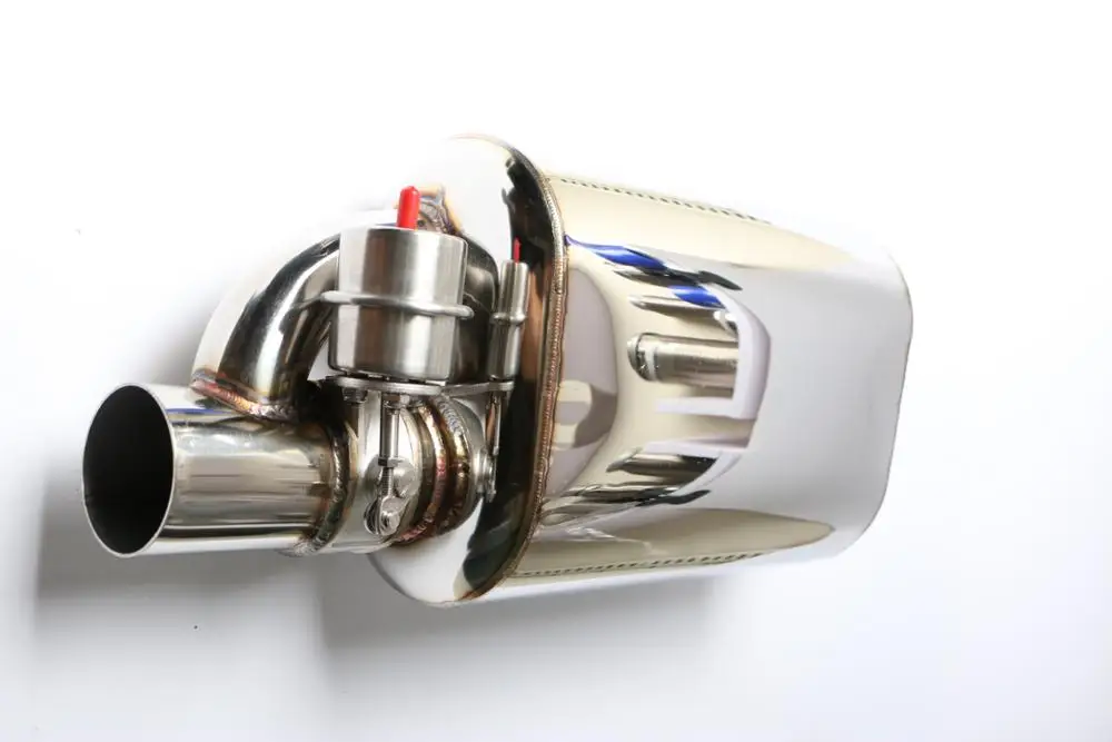 Выхлопной глушитель valvetronic из нержавеющей стали для автомобиля