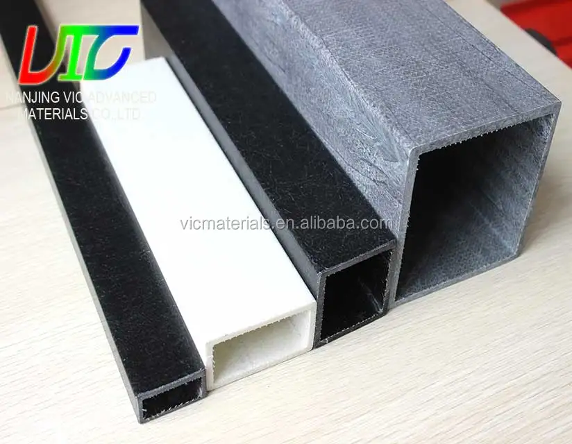 
Best selling fiberglass rectangular tube, high strength FRP rectangular tube with low price 