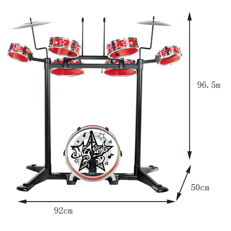kids musical learning jazz drum toy