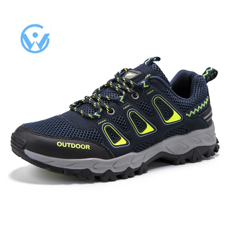Mens Climbing Mountain Boots Outdoor Anti-slip Sports Sneakers Action Waterproof Trekking Shoes Hiking