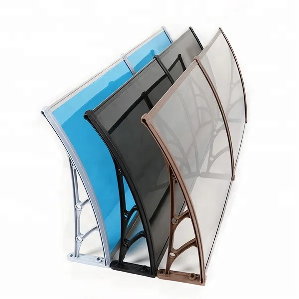 Customized Polycarbonate Waterproof Awnings Plastic Canopy for Window