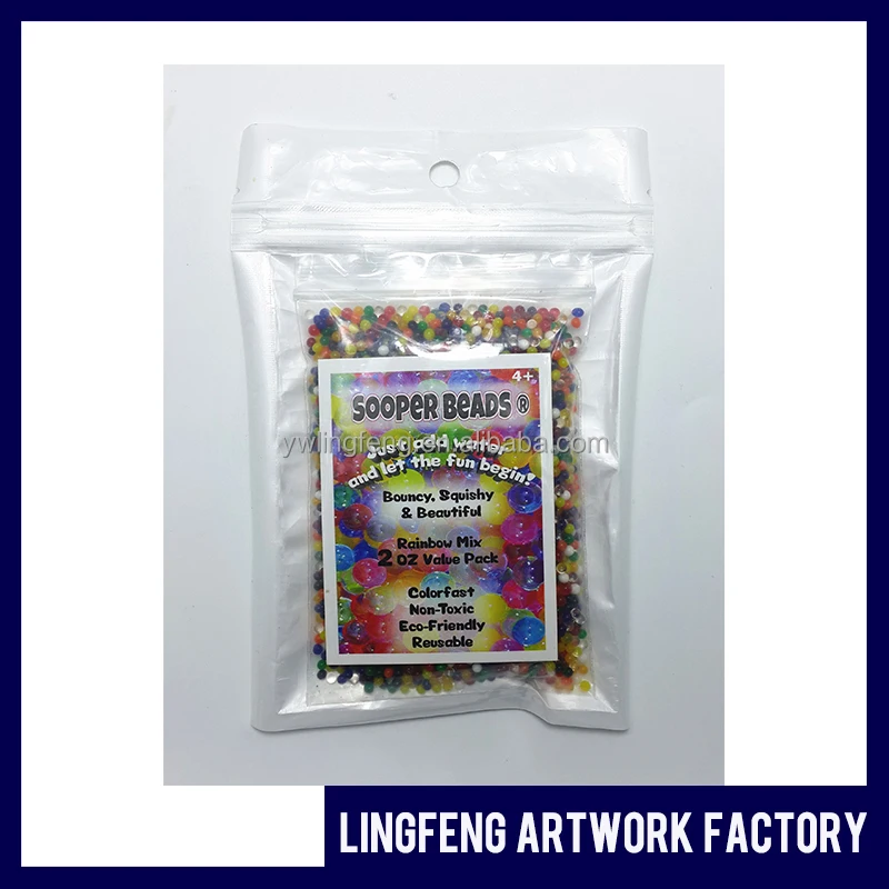  LF-054 linkfun 2 oz/bag цвета радуги гель пуля растительный воды Гелевые