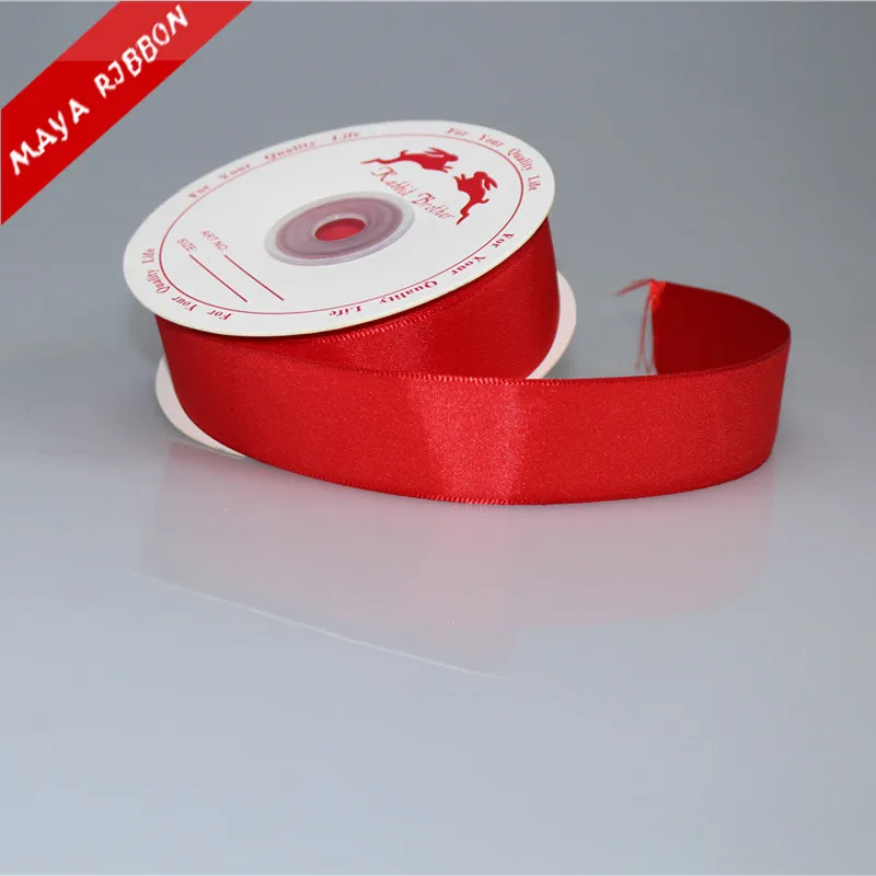 7/8 to 3 inch 100%polyester double face satin ribbon