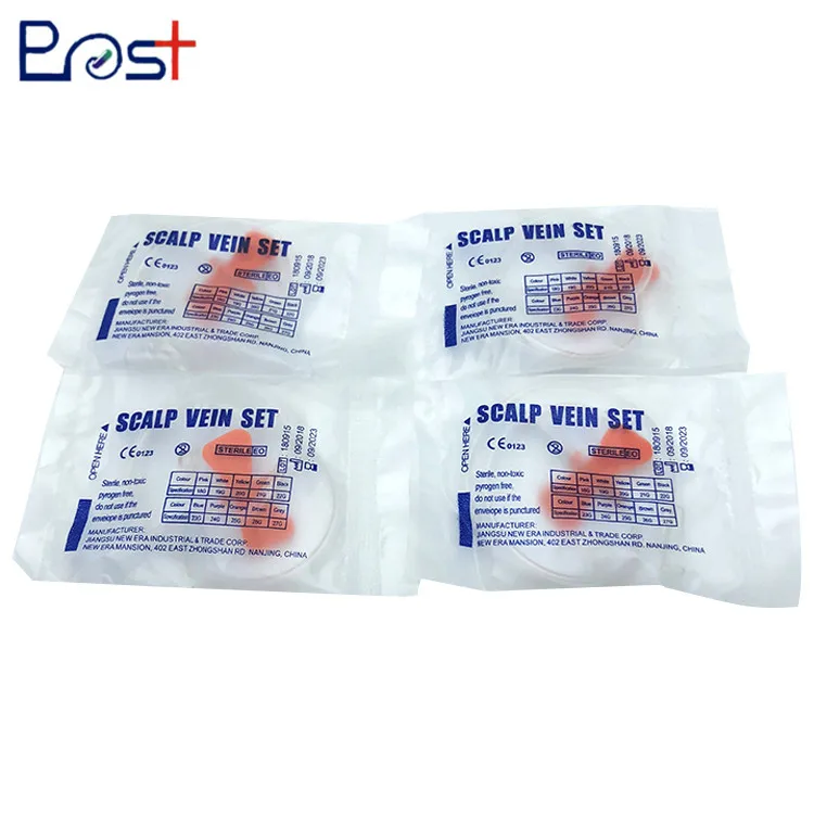 
Made In China Safety One Time Gauge Butterfly Blood Collection Needle 