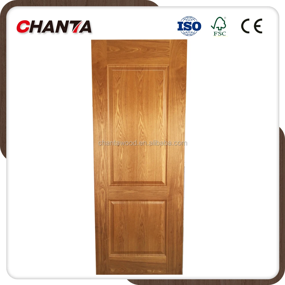 3mm 4mm 4.5mm  HDF  Melamine door skin  from chanta factory direct