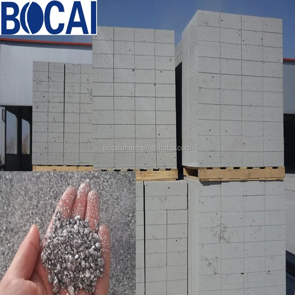 
Gas Aluminium Powder (paste) Used For Autoclaved Aerated Concrete Lightweight Block(aluminum Block) 