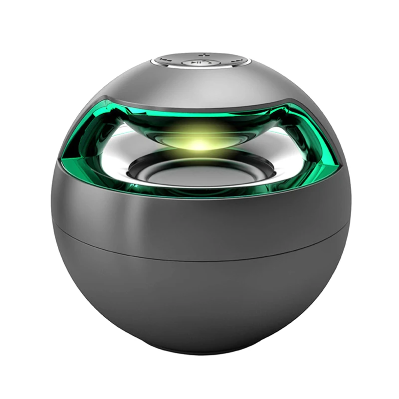 
portable bluetooh speaker music car speaker with tf/usb/fm radio wireless charging bluetooh speaker 