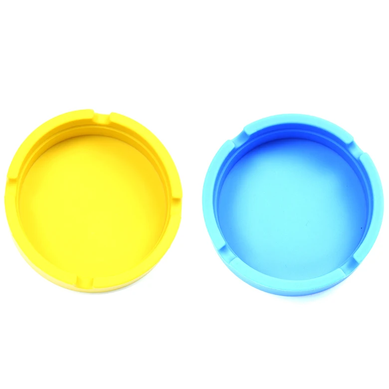 Круглая форма водонепроницаемый фантазии резиновые висит силикона сигарет, пепельница