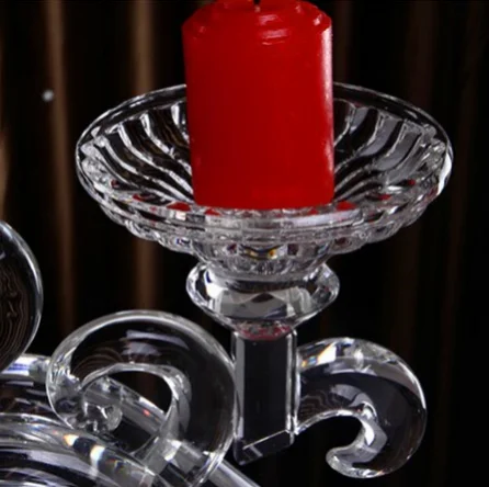 
Wedding Crystal Table Candelabra Centerpiece with 5 arm 