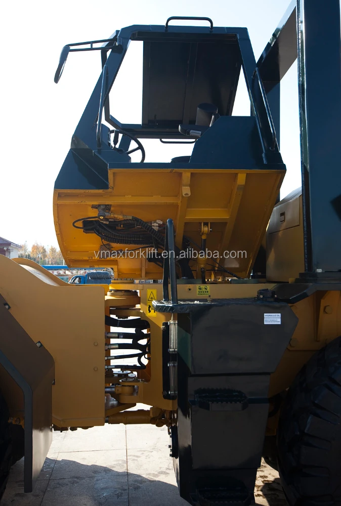 New side shifter/cabin/double wheel 10Ton Rough terrain forklift truck