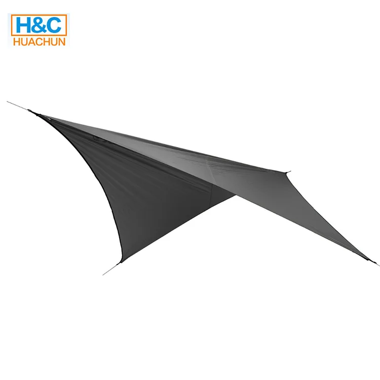 300x300cm 210T Polyester Hammock Camping Tarp Rain fly Camping Tent
