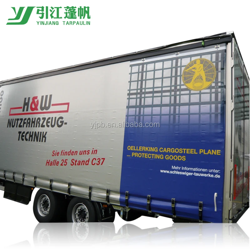 900gsm pvc tarpaulin truck side curtain trailer tarpaulin