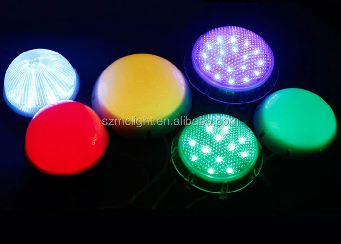 Hot selling 6pcs DMX waterproof smd5050 rgb led pixel light IP68 with diameter 50mm