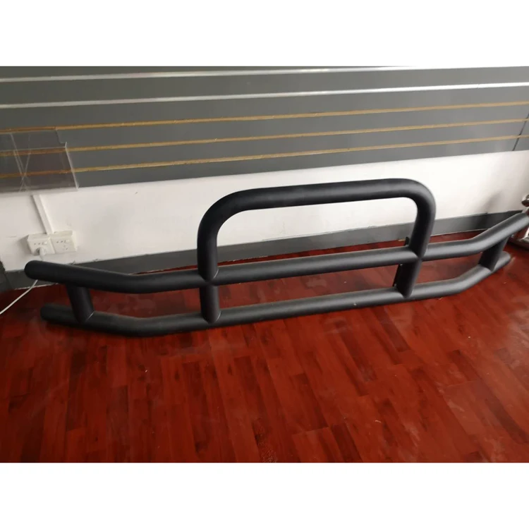 
Factory Direct Sale Heavy Duty Truck Front Bumper Guards Stainless Steel in Black Universal Fits 