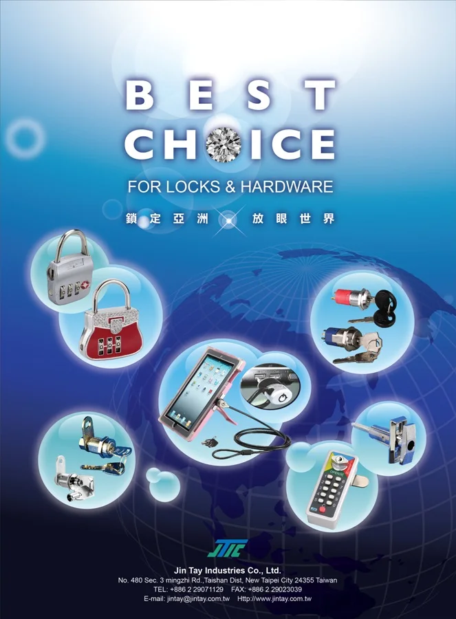 Large full size key switch lock