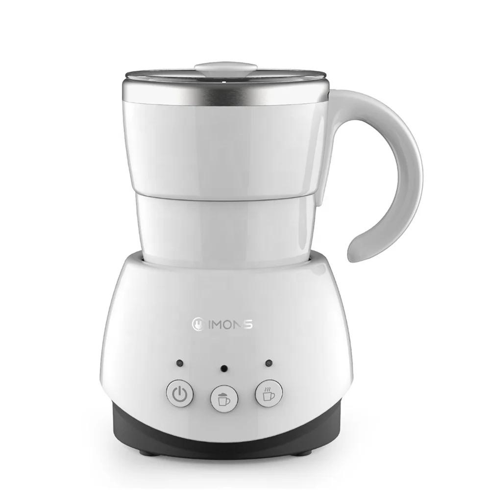 Double walls detachable power base coffee machine automatic electric milk frother 220v foamer frothing heating milk warmer