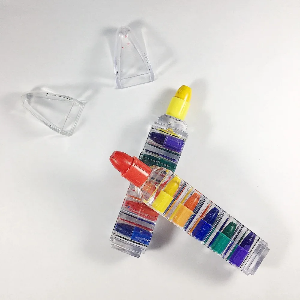 NON-TOXIC PROMOTIONAL 6 8 12 24 PACK CRAYONS ART COLORFUL SET COLORS WASHABLE CRAYONS KIDS CRAYON