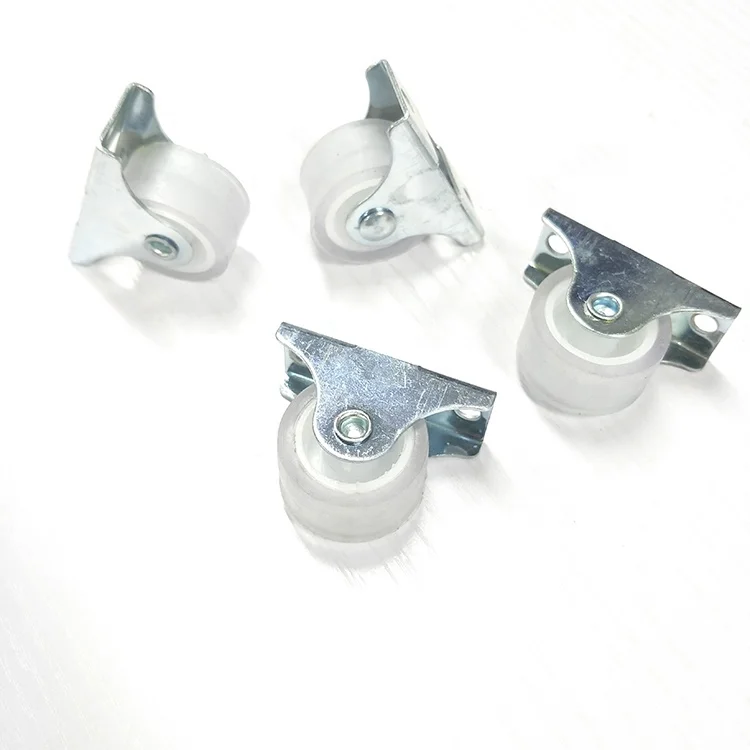 mini duty 1 inch small fixed caster wheels