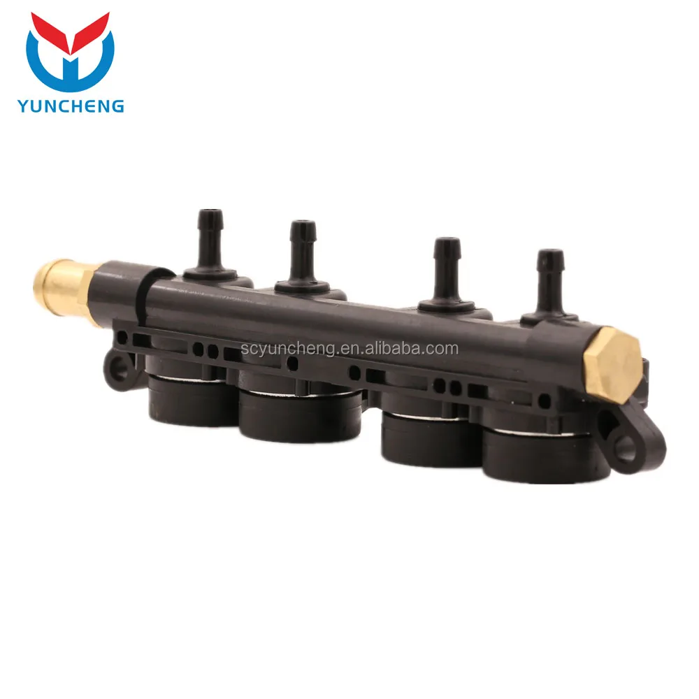 
YCI02001 4 Cylinder Fast Response Lpg Cng Injector Rail 