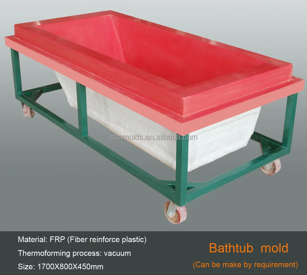 classic acrylic bathtub mold by fiberglass