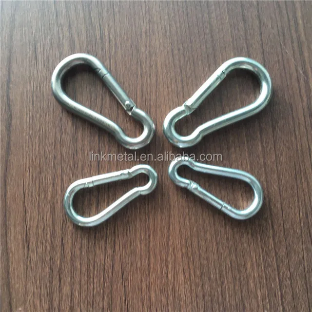 
DIN5299 safety zinc plated carabiner snap hook 