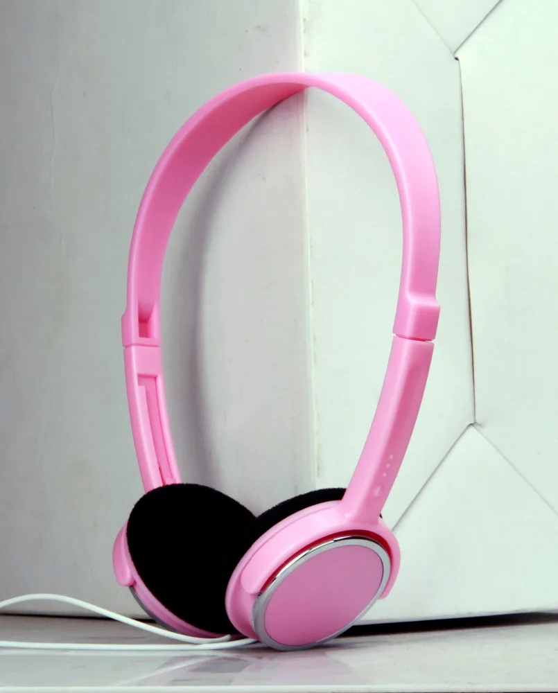 kid stereo headset small kid headphone with Volume control hearing protecting