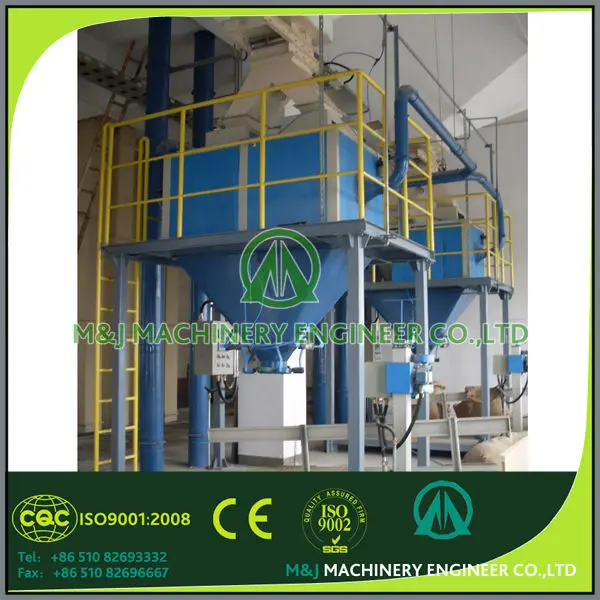 machine repacking nuts into 5kg bag