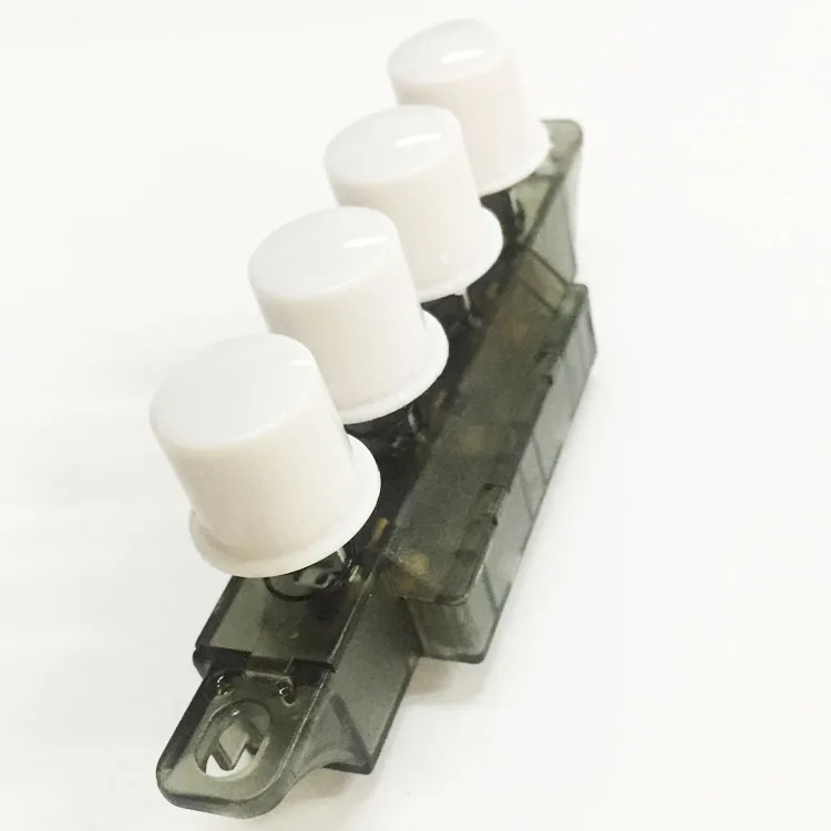 Tuowei 3900-4 low voltage push button switch supplier 1A~120V 1(0.5)A~250V 3 speed 4 position range hood keyboard switch for fan