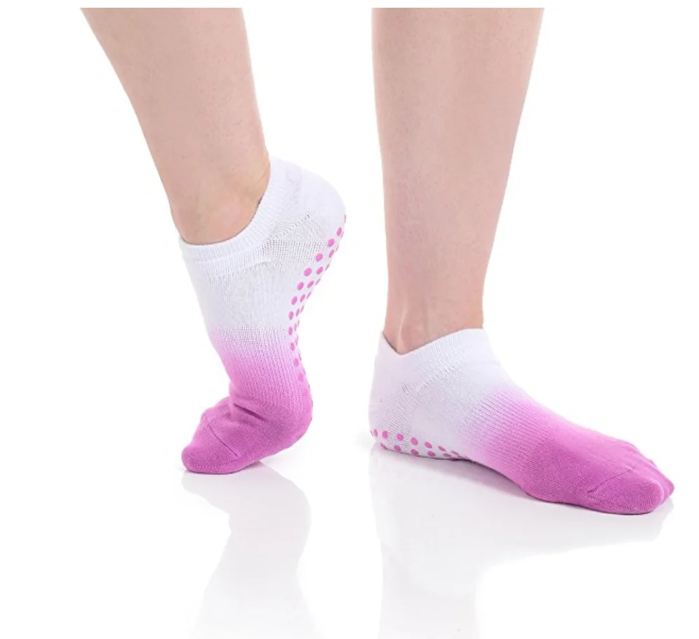 AJ184030 Tie Dye Printed Amazon Yoga Socks Manufacturer! Wholesale Anti-Slip Cotton Yoga Socks For Women