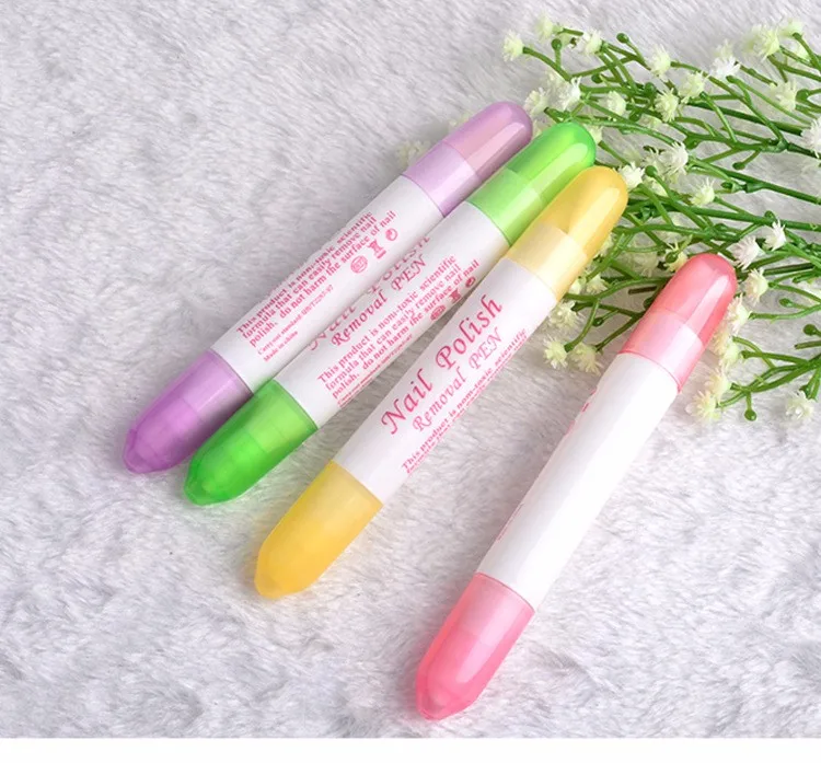 High quality Acetone Nail Art Polish Pen UV gel Nail Polish Remove Pen