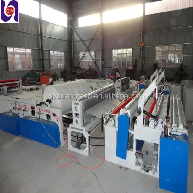 toilet tissue paper printing machine to convert products for toilet paper vending machine
