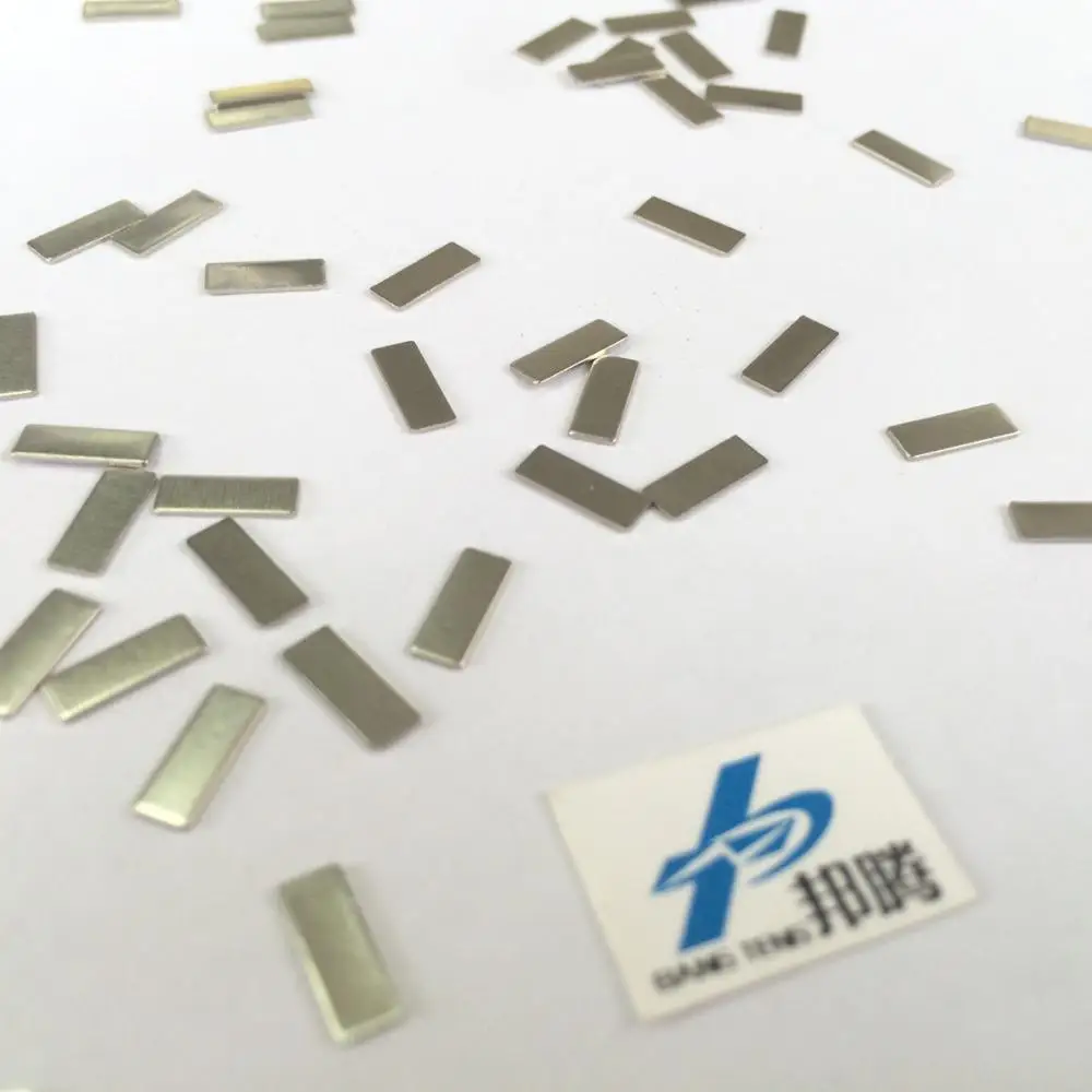 0.3mm Pure Nickel Tab 99.9% Nickel Plate in Roll SMD Mount Tab 4X7 Pure Nickel BMS Contact Tab