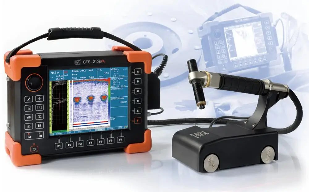 GOWORLD Portable Phased Array Ultrasonic Flaw Detector ndt CTS-2108PA ultrasound Testing machine