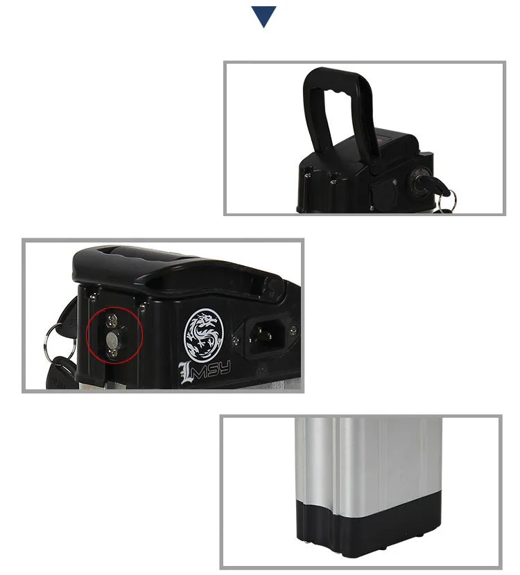 Высококачественная литиевая батарея для электрического велосипеда 48v15Ah 20Ah подходит для встроенного электрического велосипеда 18650