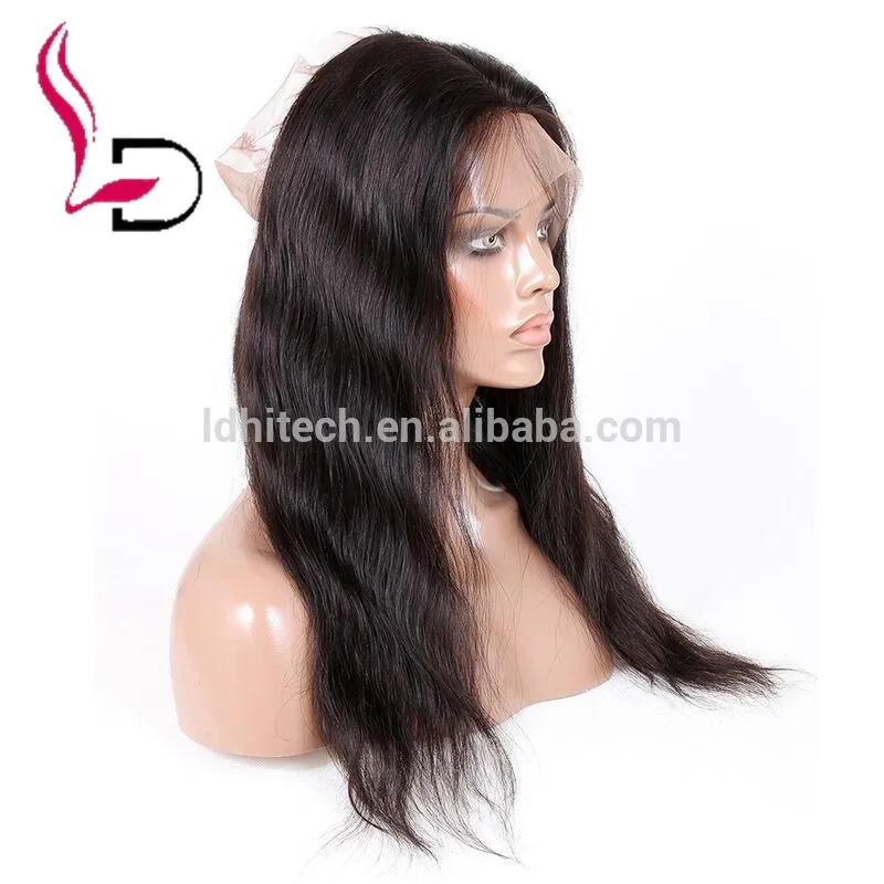 2021 trending virgin brazilian hair silk straight silk base ,360 lace frontal wig