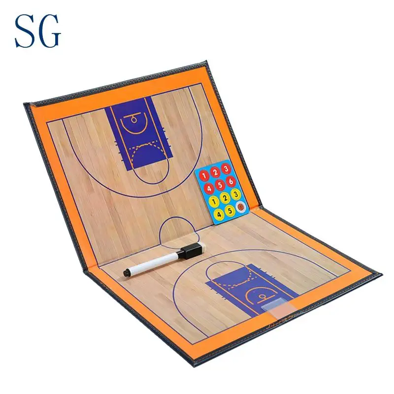 coaching tactical football board sports coaching boards basket leather magnetic basketball soccer ball training coach board