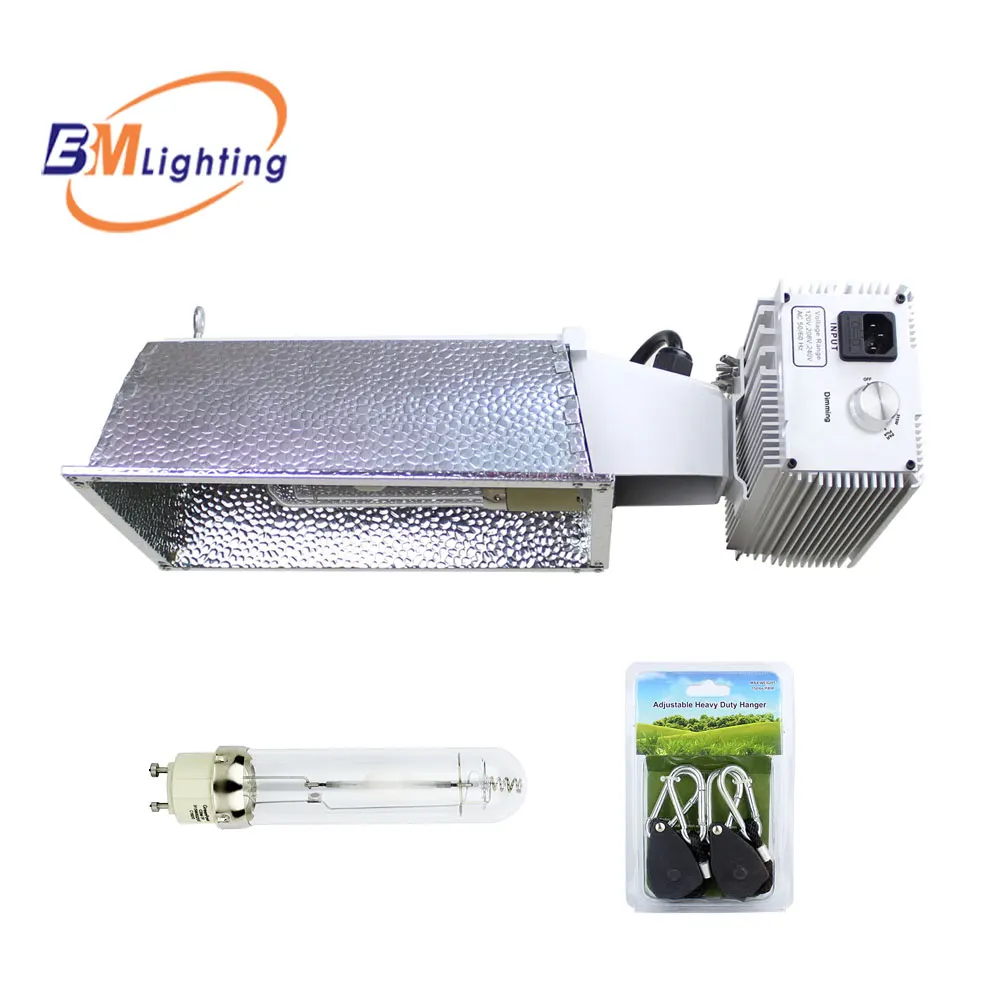 EBM-lighting hydroponics grow system 315w new 2021 model cmh digital electronic dimmable ballast with dimmable dim knob