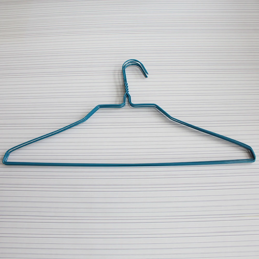 18 Inch Shirt Hanger Laundry Metal Wire Hanger Factory Sales Cheap Clothes Hanger