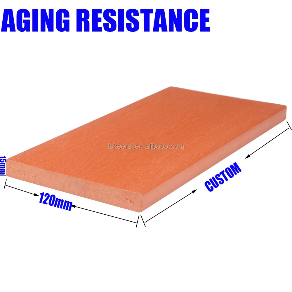 WPC Wood Polymer Composite Outdoor Waterproof WPC Decking Panel