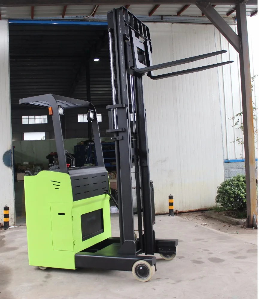 1000 Kg 2000 Kg 2500 Kg Capacity 1600-7200 mm Driver seated electric forklift reach truck