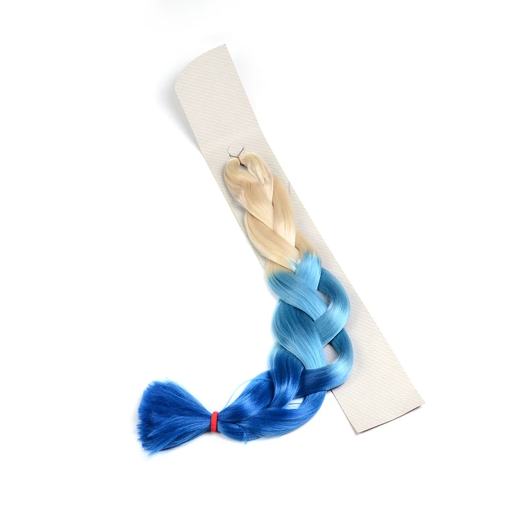 Bestselling african style hair bulk ombre braiding hair