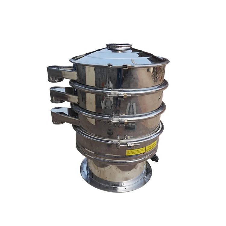 Vibrating Screen Filter Fruit Juice Vibrating Separator Machine