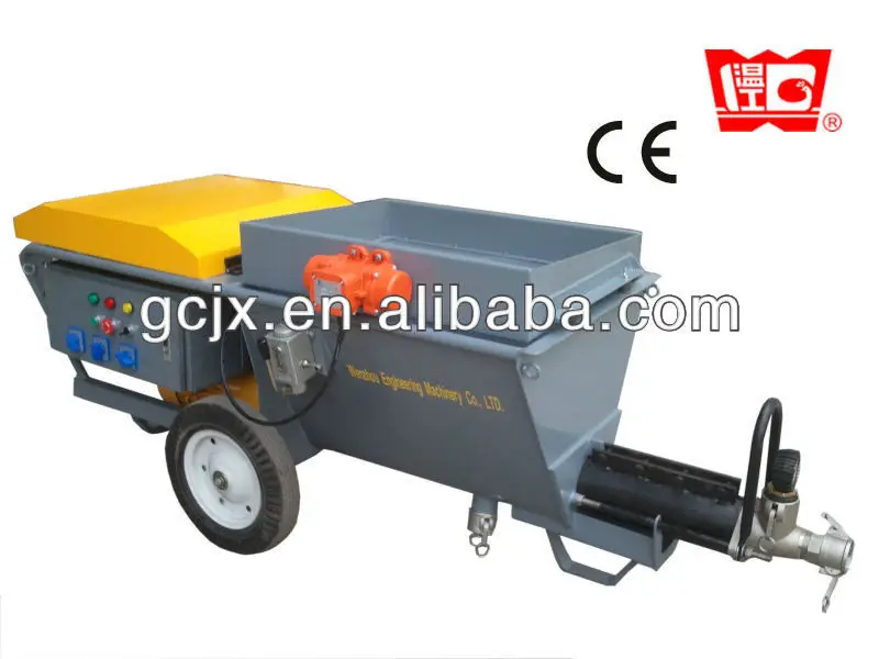 JP70-P cement mortar plastering  spraying machine screw pump