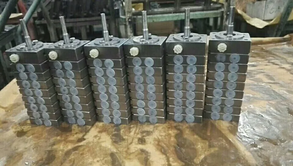 
0.06~30CC 8 end finish pump Spinning refueling oil gear pump for Injecting & Dosing Liquid Metering Precision Gear Pumps 