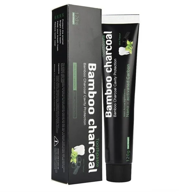 Eco whiten fluorid halal Chinese spearmint seeds bamboo charcoal remove tooth decay receding gums toothpaste