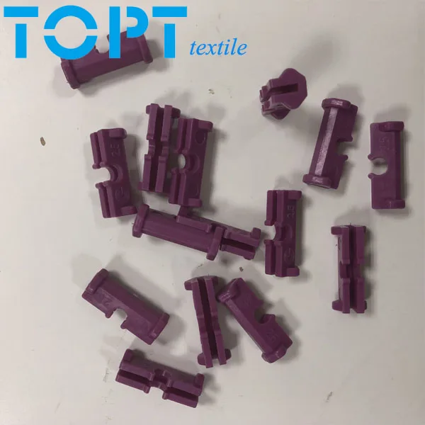 wholesale purple plastic spacer for Ring Frame spinning machine parts in size 2.5