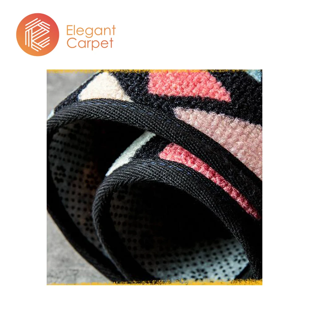 3d antislip digital nylon printed flower door floor mat